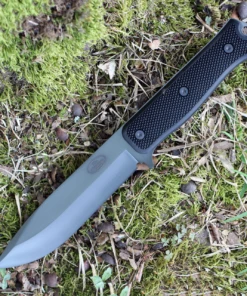 Fallkniven S1XB S1X Series Black, 5.19" Lam.CoS Black Tungsten Carbide Blade, Thermorun Handle