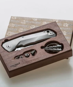 LionSteel Lion Steel T.R.E. Blue Titanium, 2.91" M390 Satin Blade, Titanium Handle -Buck Knives Sales image 19483.1572021903