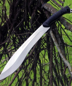 Fox Knives USA Fox Knives Pathfinder Machete FX-679, 13.77" 4119 Nitro-B SS, Black FRN Handle