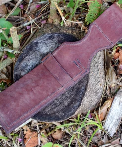 TOPS Nata TNAT-01, 6.50" 1095 Acid Rain Blade, Black Canvas/Brown Burlap Micarta Handle -Buck Knives Sales image 25229.1572553086