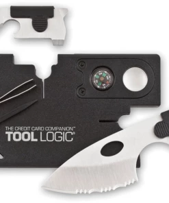 Tool Logic Credit Card Companion with Lens/Compass, US Patent-TLCC1SB