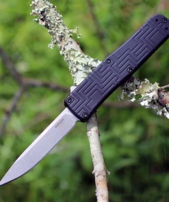 Boker USA OTF Automatic Black Alum (3.5" 154CM SW) 06EX260
