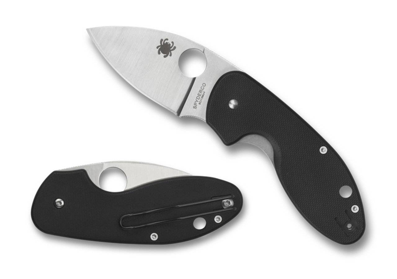 Spyderco Knives Spyderco Insistent C246GP, 2.47" 8Cr13MoV Plain Blade, G-10 Handle 1 Spyderco Knives Spyderco Insistent C246GP, 2.47" 8Cr13MoV Plain Blade, G-10 Handle