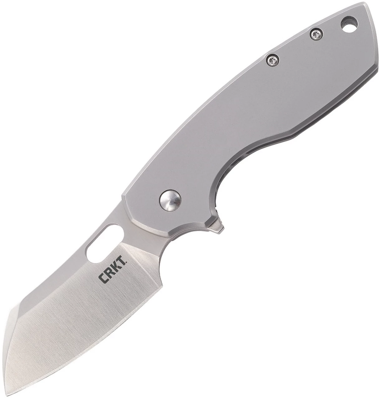 CRKT Large Pilar Framlock CR5315, 2.63" 8Cr14MoV Satin Blade, Satin Stainless Steel Handle 1 CRKT Large Pilar Framlock CR5315, 2.63" 8Cr14MoV Satin Blade, Satin Stainless Steel Handle