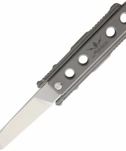 Jesse James Knife Co. Nomad Titanium-JJKC1, 4.0 in. Tanto Uddeholm AEB-L Steel PlainEdge