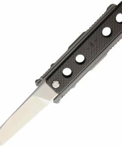 Jesse James Knife Co. Nomad Titanium/Carbon Fiber-JJKC2, 4.0 in. Tanto Uddeholm AEB-L Steel PlainEdge
