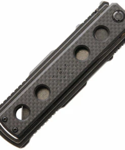 Jesse James Knife Co. Nomad Titanium/Carbon Fiber-JJKC2BS, 4.0 in. Tanto Uddeholm AEB-L Steel Black Stonewash PlainEdge -Buck Knives Sales jjkc2bs add 02 23668.1566585934