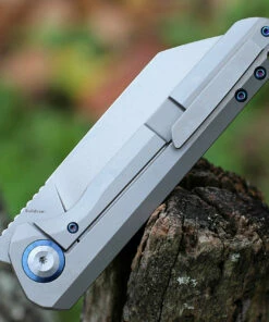 Kansept Knives Kansept Bulldozer - Gray Ti (3.8" CPM-20CV Satin) K1028A1 7 Kansept Knives Kansept Bulldozer - Gray Ti (3.8" CPM-20CV Satin) K1028A1 -Buck Knives Sales k1028a1.1 02028.1638896382