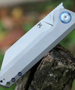 Kansept Knives Kansept Bulldozer - Gray Ti (3.8" CPM-20CV Satin) K1028A1 6 Kansept Knives Kansept Bulldozer - Gray Ti (3.8" CPM-20CV Satin) K1028A1 -Buck Knives Sales k1028a1.2 35037.1638896382