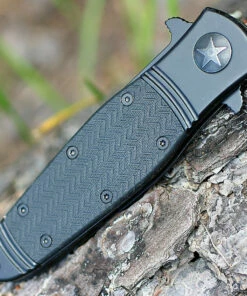 CRKT K345KKS Bombastic Black, 3.3" 8Cr13MoV Combo Blade, Stainless Handles 6 CRKT K345KKS Bombastic Black, 3.3" 8Cr13MoV Combo Blade, Stainless Handles -Buck Knives Sales k345kks.2 21308.1566585885