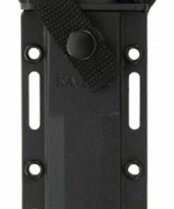 Ka-Bar Fixed Blade KA1266, 8" 1095 Cro-Van Plain Blade, Black Kraton G Handle -Buck Knives Sales ka bar fixed blade 2 01162.1581524651