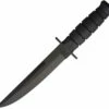 Ka-Bar Fixed Blade KA1266, 8" 1095 Cro-Van Plain Blade, Black Kraton G Handle