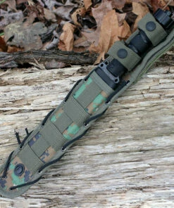 Kizlyar Supreme KK0078 Survivalist Z, 7.25" D2 Combo Blade, Dural Handle, Nylon Sheath -Buck Knives Sales kk0078 sheath 1 89424.1566585858
