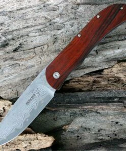 Boker Plus Exskelibur I Gentlemen's folder, 01BO222DAM, 3.5" Damascus Blade, Cocobolo Handle