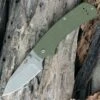 Boker Plus XS Chad Los Banos Pocket Knife, 01BO538, Olive Green G-10 Handle