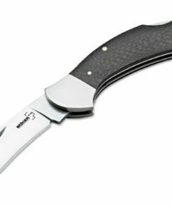 Boker Plus Phaser, Classic Pocket Knife, 3" 440C Blade, Carbon Fiber Handles