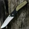Boker Magnum Ypsilon Folder Liner Lock, Black and Tan G-10 Handle, Plain Edge 01SC421