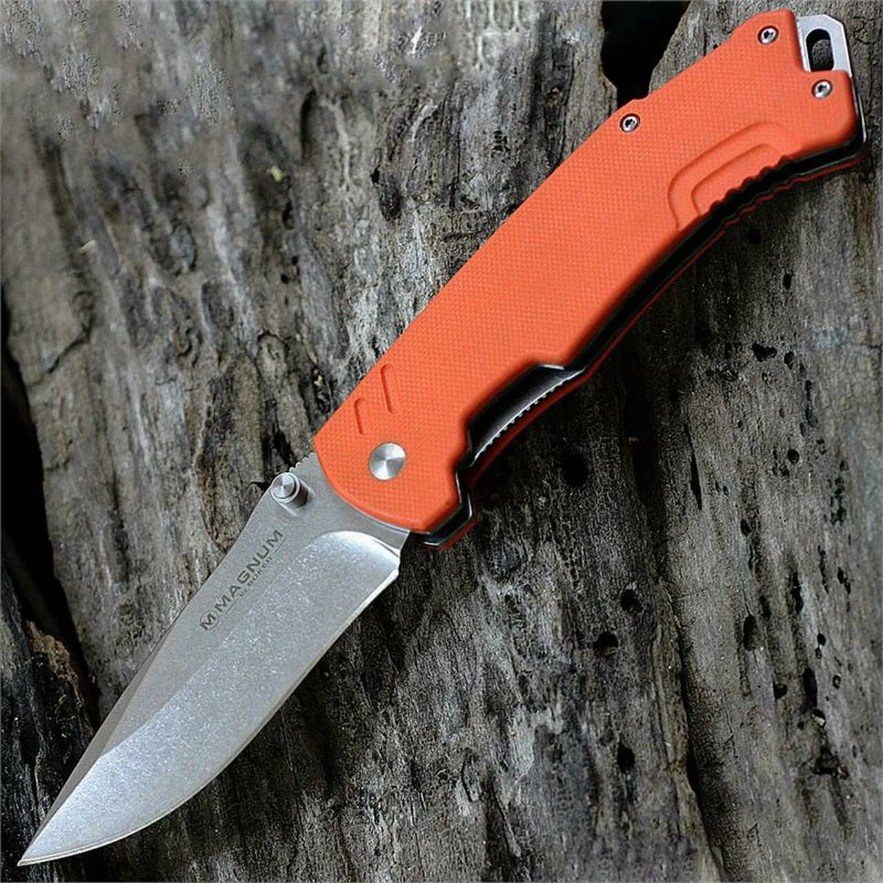 Boker Magnum Orange Flair Tactical Folder, Liner Lock 01SC460 1 Boker Magnum Orange Flair Tactical Folder, Liner Lock 01SC460