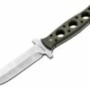 Boker Plus Steel Ranger Fixed Blade, 440C, Green G-10 Scales