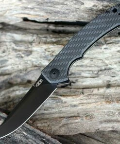 Zero Tolerance 0450CF Sinkevich, 3.25" S35VN DLC Plain Blade, Carbon Fiber Handle
