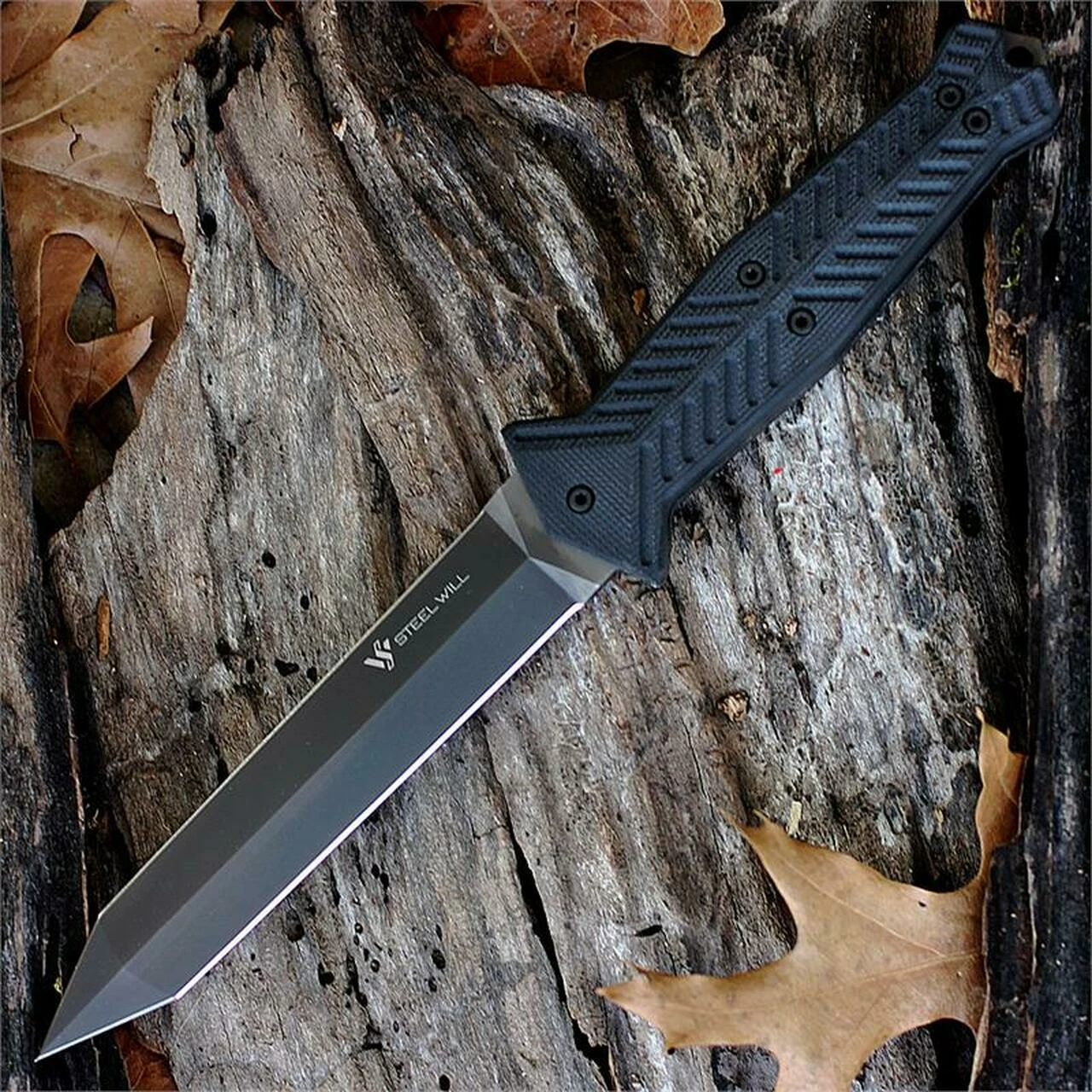 Steel Will Tactical Series Adept 1000, Double Edged Fixed Blade 1 Steel Will Tactical Series Adept 1000, Double Edged Fixed Blade