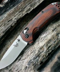 Benchmade Knives Benchmade HUNT North Fork Axis-lock Folder, 15031-2, 2.97 in. CPM-S30V Blade, Wood Handle