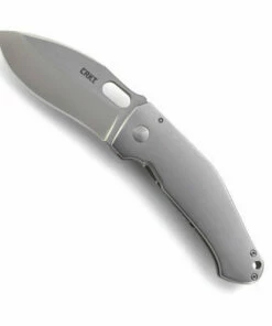 CRKT 2460 Buku, 3.75 in. Gray Blade, Linerlock Folding Knife