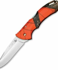 Buck Knives Buck 285CMS9 Bantam BLW, 3.125" 420HC Plain Blade, Mossy Oak® Blaze Camo
