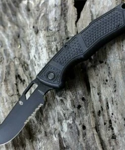 Gerber Order, 3.1" Clip Point, 420HC Partially Serrated Edge, Lock Back Folder