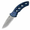 Buck Knives Buck 316BLX Parallex, 2.75" 420HC Combo Blade, Midnight Blue Aluminum
