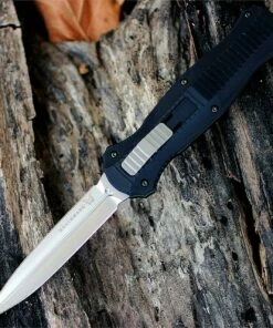 Benchmade Knives Benchmade BM3300 OTF Auto Infidel, 3.91" D2 SS Plain Blade, Aluminum Handle