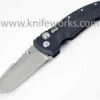 Hogue Elishewitz Folder, Aluminum Frame 3.5" Tanto Blade Tumble Finish - Matte Black