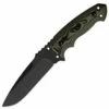 Hogue Medium Fixed Blade, Drop Point Blade, G-10 Scales, G-Mascus Green