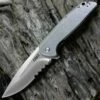 CRKT Columbia River, G.S.D. 3710, Liong Mah Design, 3.32" AUS 8 Combo Blade, Frame Lock