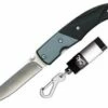 Browning Knives Browning BR371-5039 Getaway Black Folding Knife w/LED Flashlight Keychain