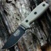 ESEE Knives ESEE 3MIL-S-B, Combo Edge, Black Molded Sheath with MOLLE Back