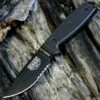 ESEE Knives ESEE 3MIL-S-BLK, Combo Edge, Black Molded Sheath, G-10 Handle, Molle Back