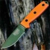 ESEE Knives ESEE 3S-OD Combo Edge, Orange G-10 Handle, Black Sheath, No Box