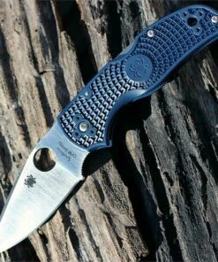 Spyderco Knives Spyderco C41PDBL5 Native 5, 3" CPM S110V, Dark Blue FRN Handle