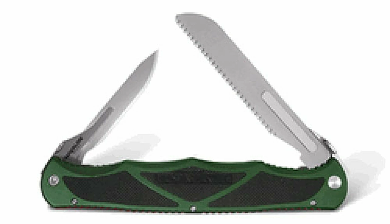 Havalon Hydra Double Bladed Hunting folder, Green 1 Havalon Hydra Double Bladed Hunting folder, Green