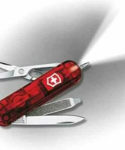 Victorinox Swiss Army Signature Lite, Translucent ruby handles