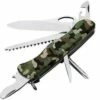 Victorinox Swiss Army One Hand Trekker, Camo Handle