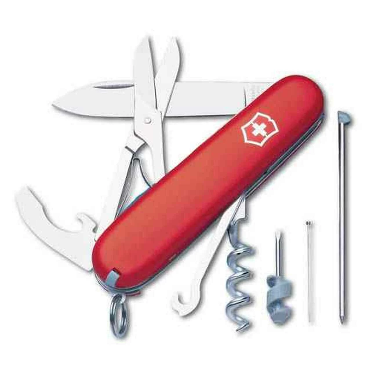 Victorinox Swiss Army Compact Knife, Red 1 Victorinox Swiss Army Compact Knife, Red