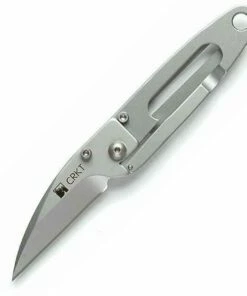 CRKT 5520 Delilah's P.E.C.K., 1.75" 3Cr13 SS Plain Blade, SS Handle