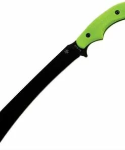 Ka-Bar ZK Pestilence Chopper Knife, Black PlainEdge