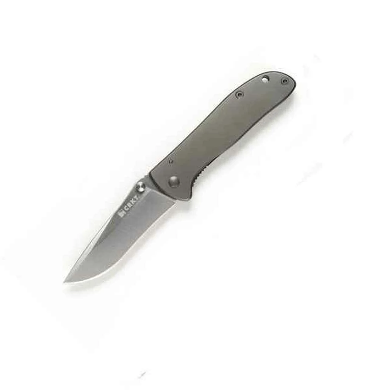 CRKT 6450S Drifter, 2.87" 8Cr14MoV SS Plain Blade,Satin Finish, SS Handle 1 CRKT 6450S Drifter, 2.87" 8Cr14MoV SS Plain Blade,Satin Finish, SS Handle