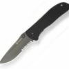 CRKT 6460K Drifter, 2.87" 8Cr14MoV SS Combo Blade, TiNi Finish, G-10 Handle