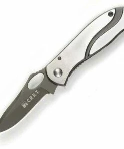 CRKT 6470 Pazoda 2, 2.12" 8Cr13MoV Plain Blade, SS Handle