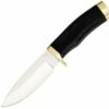 Buck Knives Buck 692BKS Vanguard, 4.25" 420HC Plain Blade, Black Rubber Handle