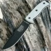 ESEE Knives ESEE-6P-CP-OD, 6.5" Plain Blade w/ Clip Point Blade , OD Green Molded Sheath w/ Clip Plate